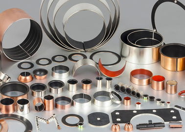 โลหะคาร์บอนสแตนเลสไร้น้ํามัน ลื่นตัวเอง Bushing แห้งวิ่ง Bushing ทนทานการใช้งาน